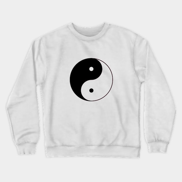 Yin Yang - Ancient Chinese philosophy symbol Crewneck Sweatshirt by mrsupicku